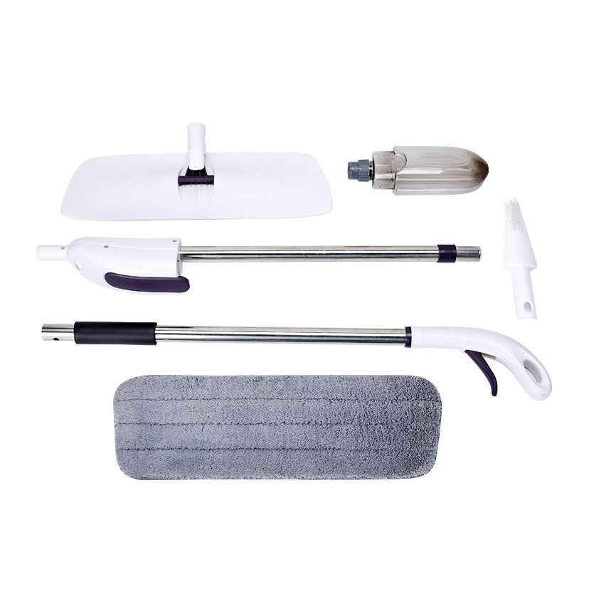 Mopul cu pulverizator și lavetă din microfibră