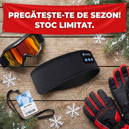 Bandană Inteligentă cu Bluetooth & Microfon