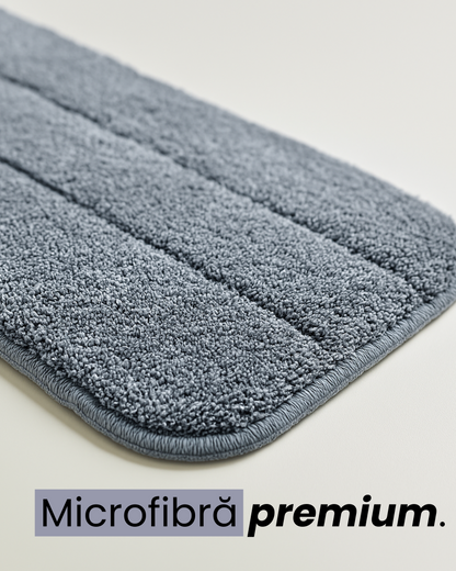 Mopul cu pulverizator și lavetă din microfibră