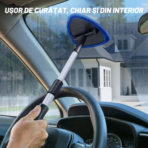 Kit Premium pentru Geamuri Perfect Curate AstroCleaner™ + 3 Lavete Microfibră Premium + Pulverizator