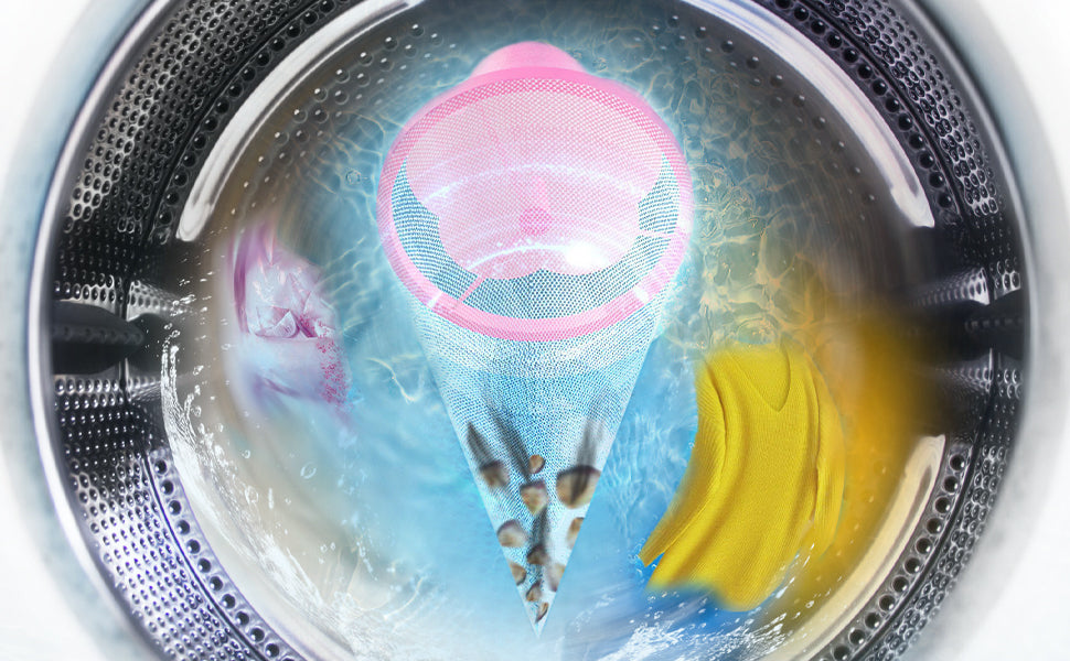 CleanWave™ - Filtru Ecologic pentru Păr și Scame